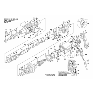 Bosch GBH 2-23 REA (3611B50500-EU)